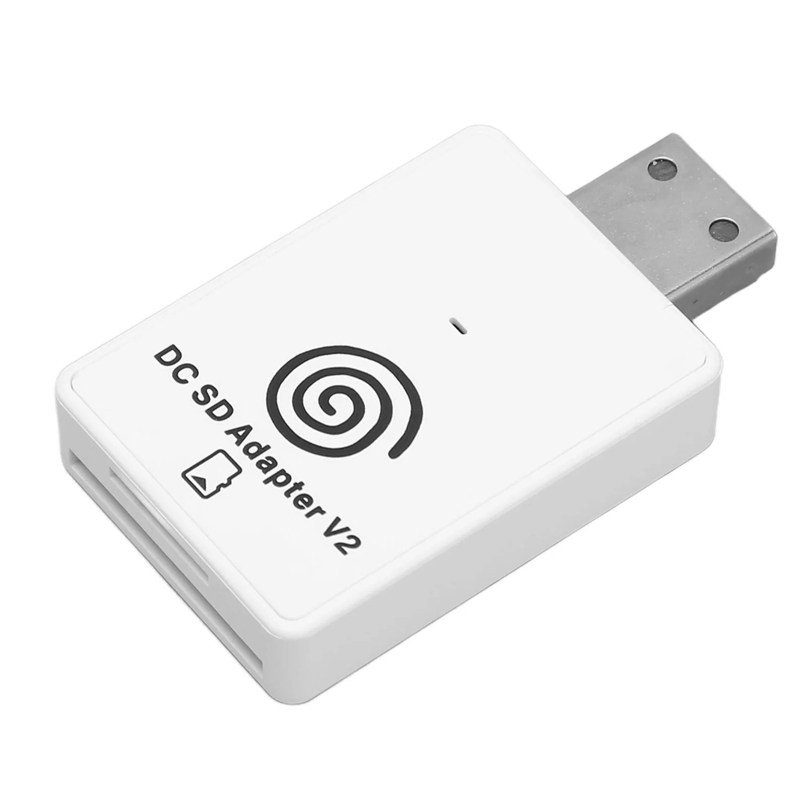 Storage Card Reader ABS 128GB Capacity Maximum Efficient Memory Card Reader Adapter for Sega Dreamcast for Dreamshell V4.0