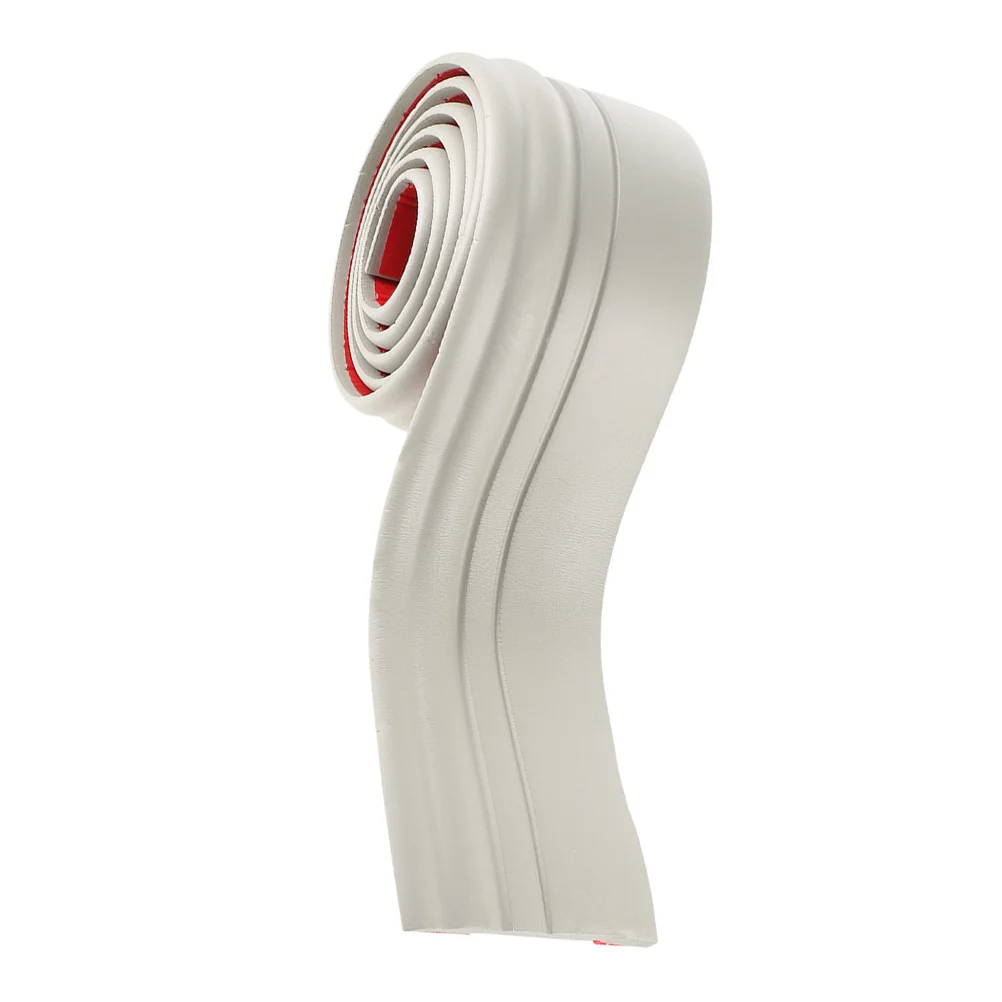 زخرفة قولبة جدارية متينة ذاتية اللصق من Nbr للجدران الخلفية وحواف الأرضية سهلة التركيب