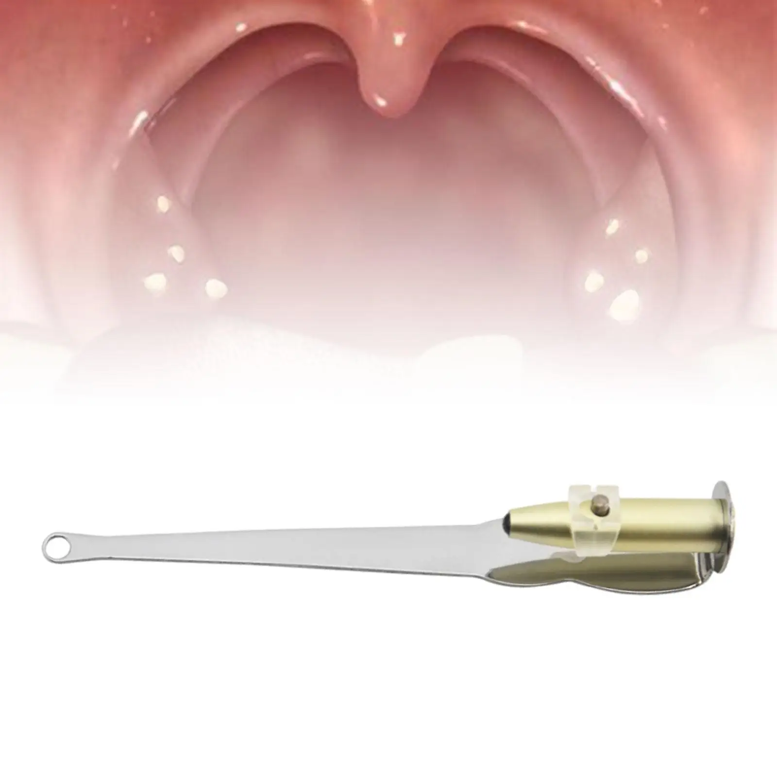 Earwax Tonsil Stone Remover Comfortable to Grip Portable Easy to Use Tonsil Stone Suction Tool Manual Style Remover for Travel