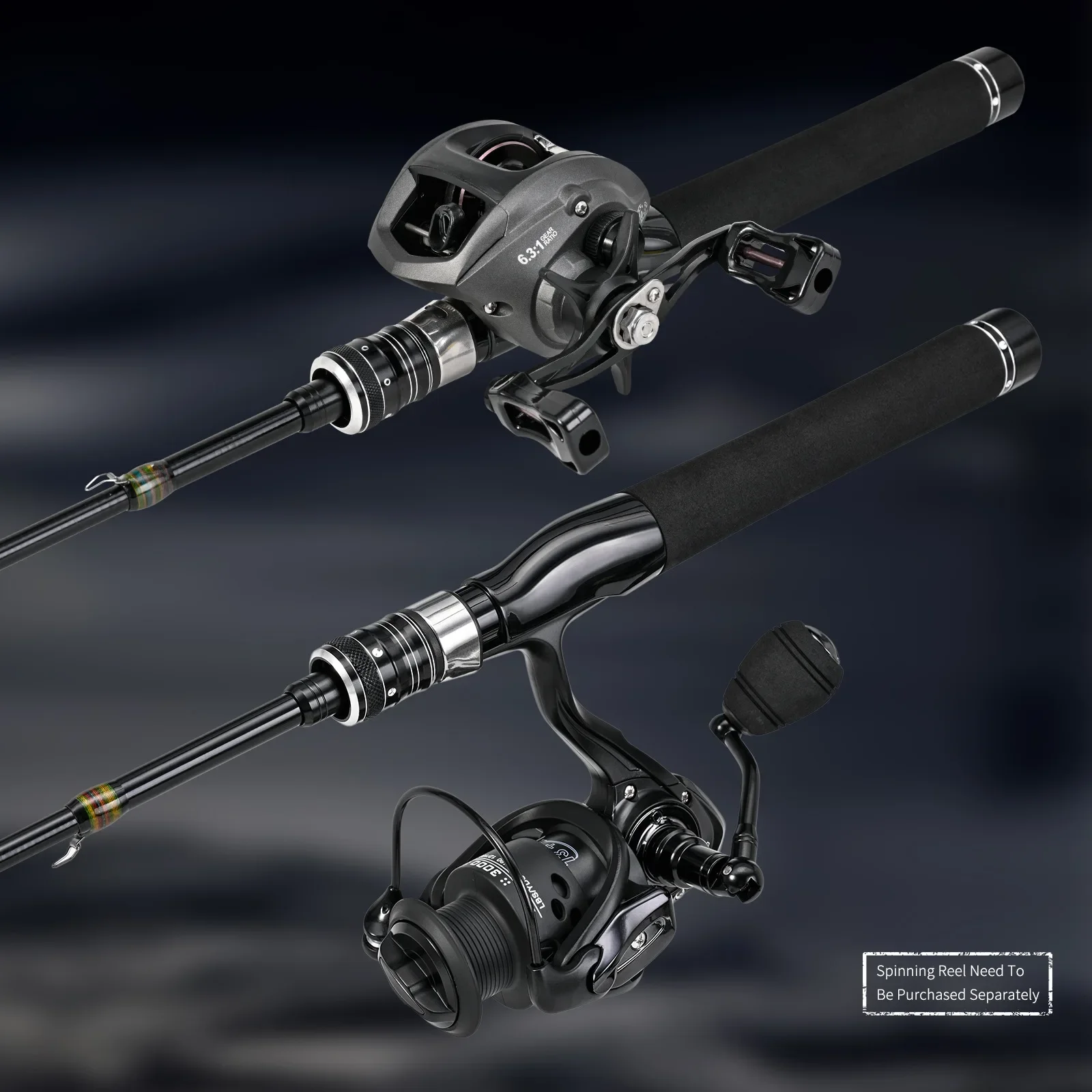 180 سنتيمتر تلسكوبي الحصان الفم الصيد رود المحمولة مايكرو كائن المياه العذبة تيار ماستر Luya معدات صيد الأسماك #1