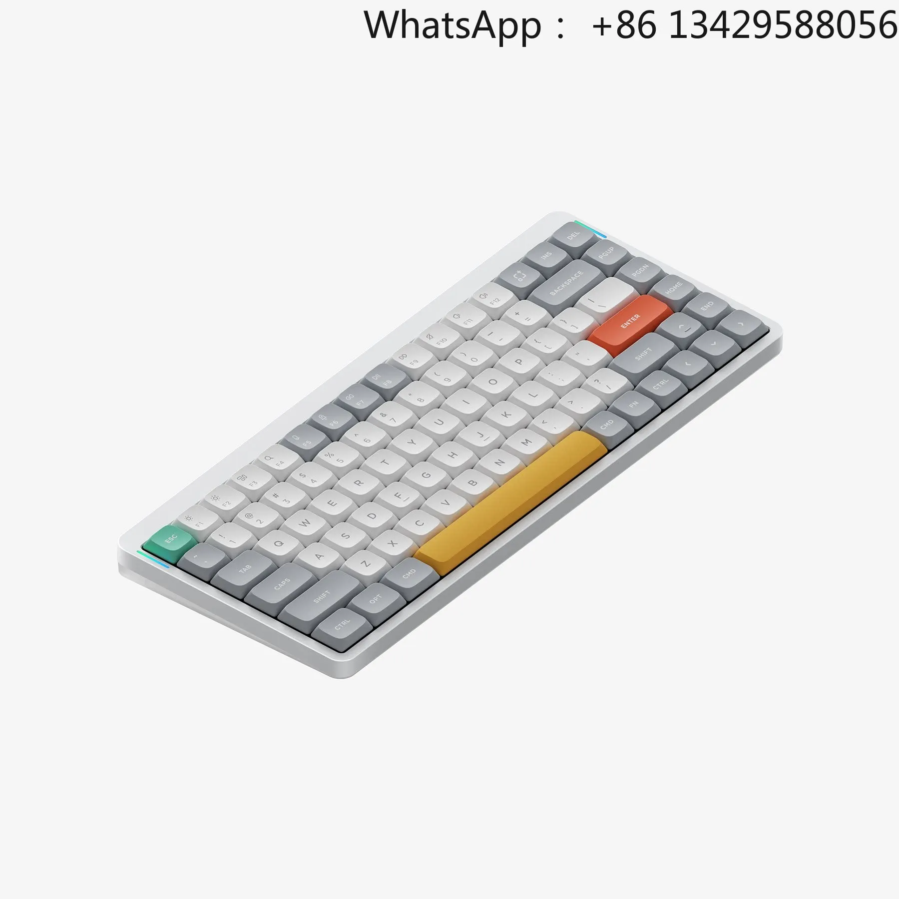 Air75 V2 dwarf mechanical keyboard ultra-thin the third mock examination mute mac wireless bluetooth office typing
