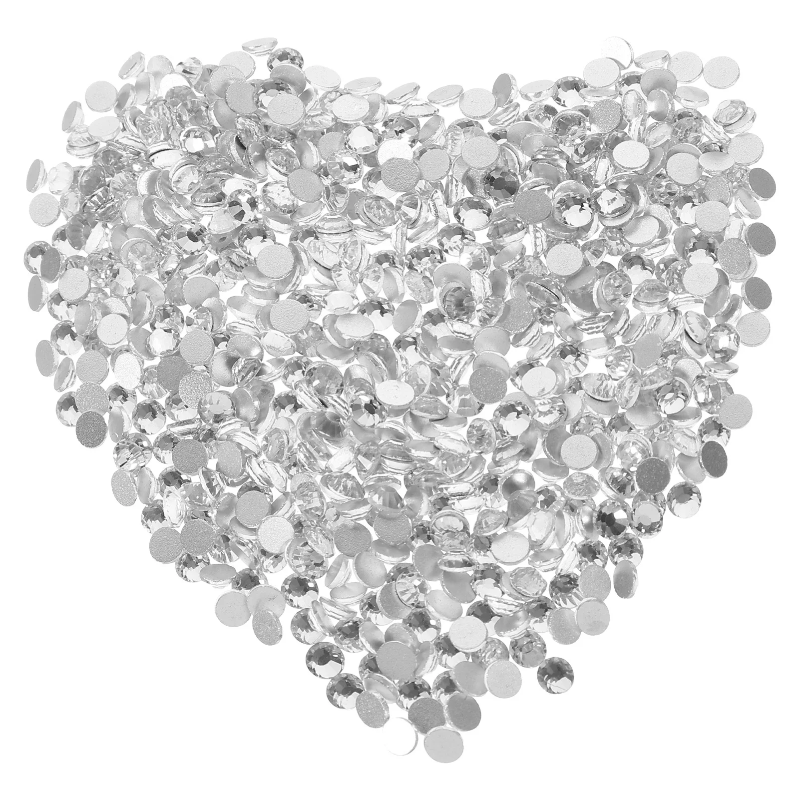 1440Pcs Nail Art Rhinestone Charms DIY Manicure Decorations Flatback Rhinestone Stick on Gems Stick on Gems Nail Art Ornaments