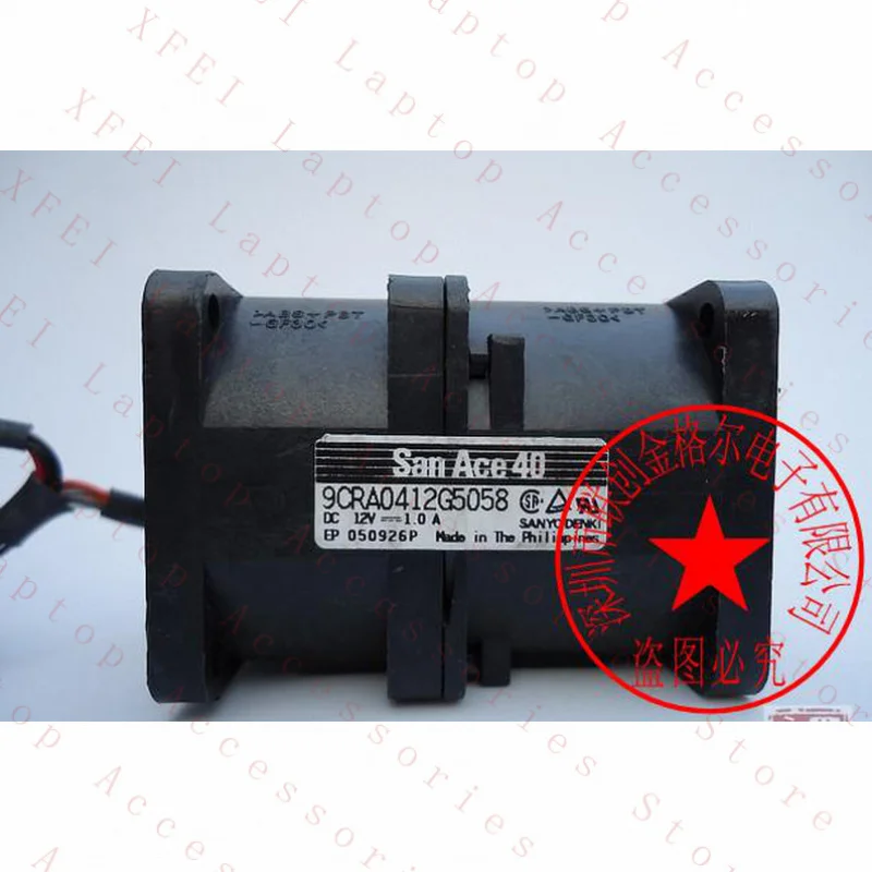 D  1PC 9CRA0412J5D03 FOR SANYO Cooling Fan DC12V 1.0A  New
