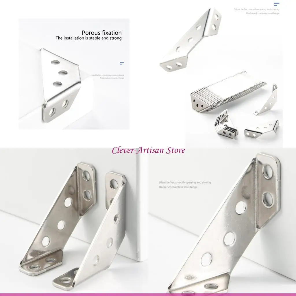 

E06B 100 шт. угловые кронштейны, опора для шкафа, фиксирующая рама, угловая скоба, универсальные угловые соединители для мебели