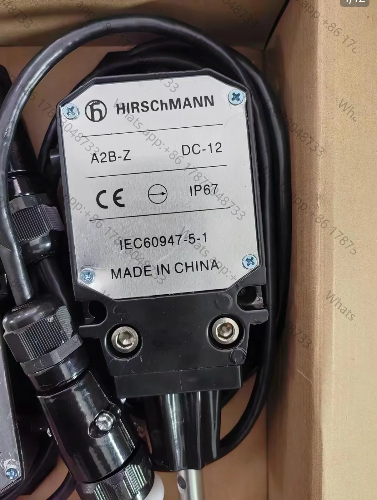 20 ton -70 ton 25K50K height limit switch limiter IEC60947-5-1 applicable to Zoomlion XG three heavy-duty machinery