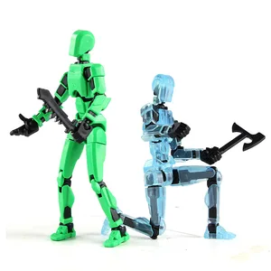 Mobile mobile Roboter Multialticular 3D 3.0 Creative Printing DM Mangement Action Model Puppe transparent Tonnen Erwachsene Eltern-Fills 10 Hauptverkäufe Kinderpuppen Mädchen - №5