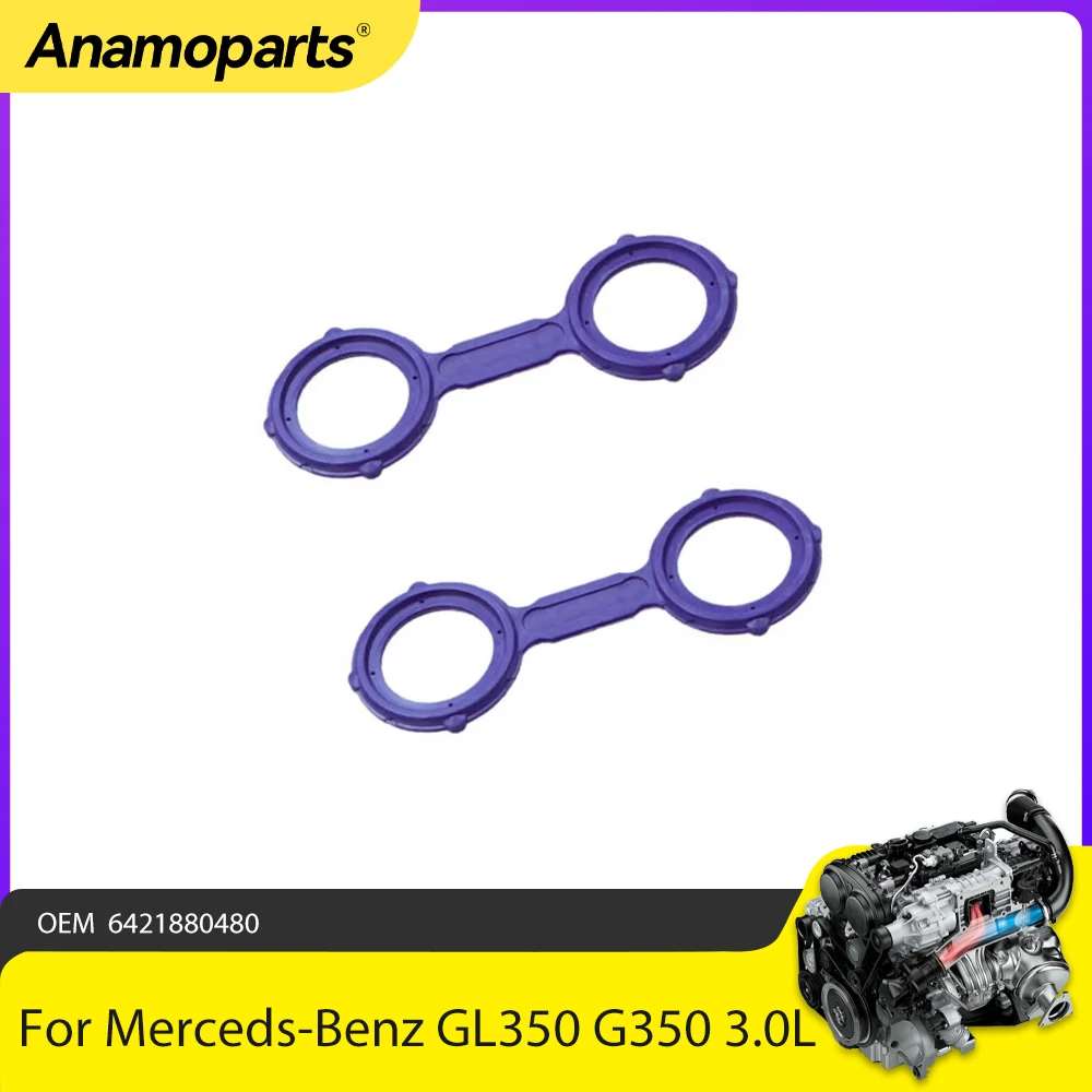 

Engine Parts Oil Cooler Gaskets Fit 3.0 L Diesel For Chrysler Jeep Merceds-Benz GL350 ML350 G350 G500 3.0L OM642 V6 6421880480