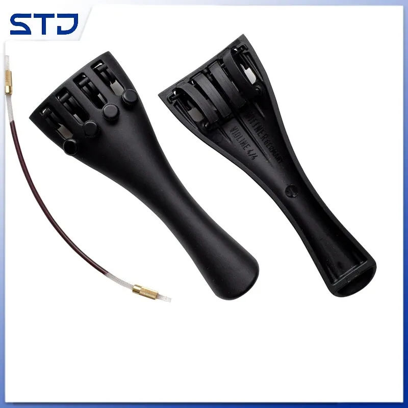 Adjuster Tailpiece 4 tuners&Nylon Viola Aluminum Alloy/carbon fiber with Tail Gut Cord Strings Drawplates Tailgut Tuning parts