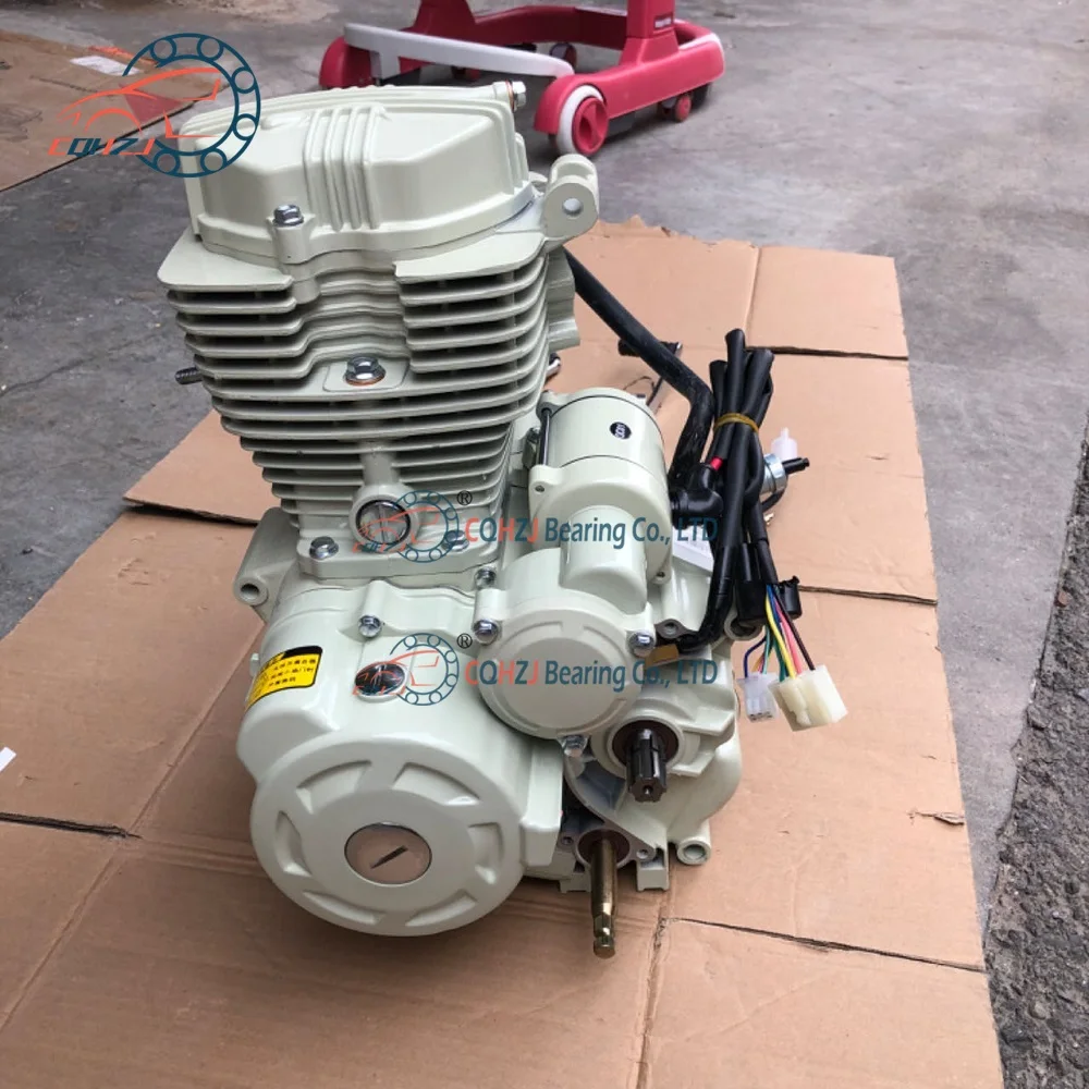 High quality 150cc Motorcycle Single Cylinder Vertical Air-Cooled Engine Tricycle ATV Dirt Bike Parts CG150