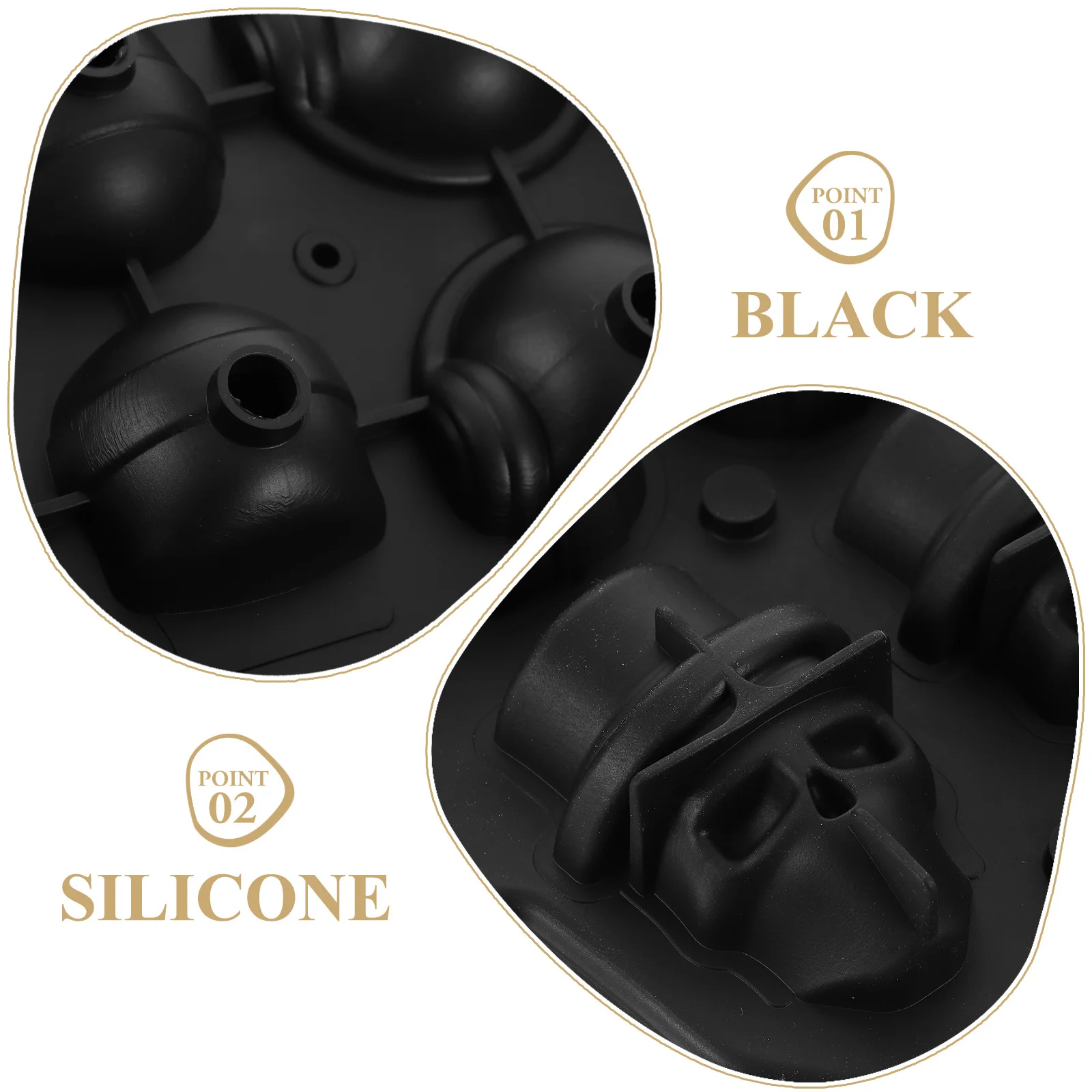 

Skull Cube Tray Mold Skull Shaped Maker For Summer Diy Beverage Chilling Tool Kitchen Mold Freezer Tray Convenient Ice