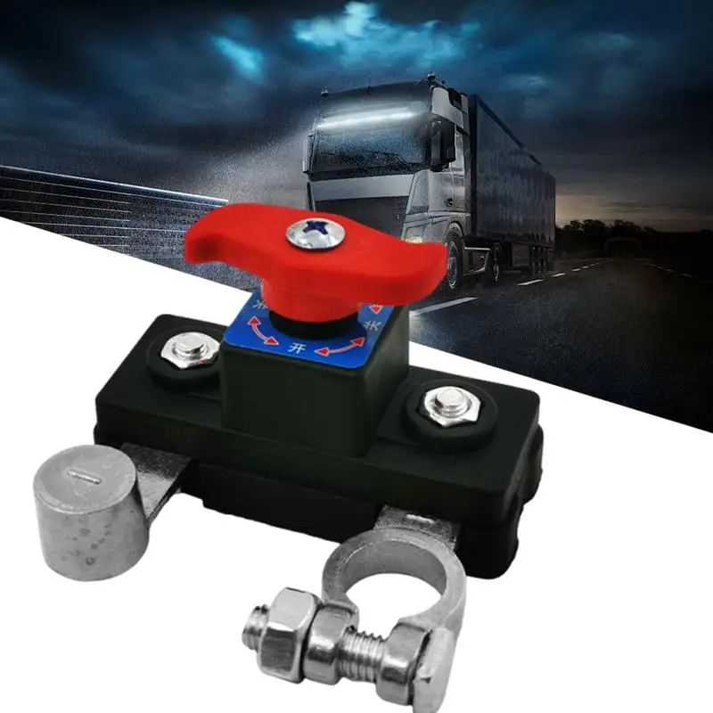 Battery Disconnect Control 12V 24V Car Battery Quick Disconnect Control Heavy Duty Safety Equipment Anti Leakage For Truck