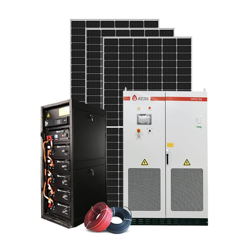 All in one 30kw 50kw hybrid solar system 100kwh 150kwh lithium battery energy storage system for commercial