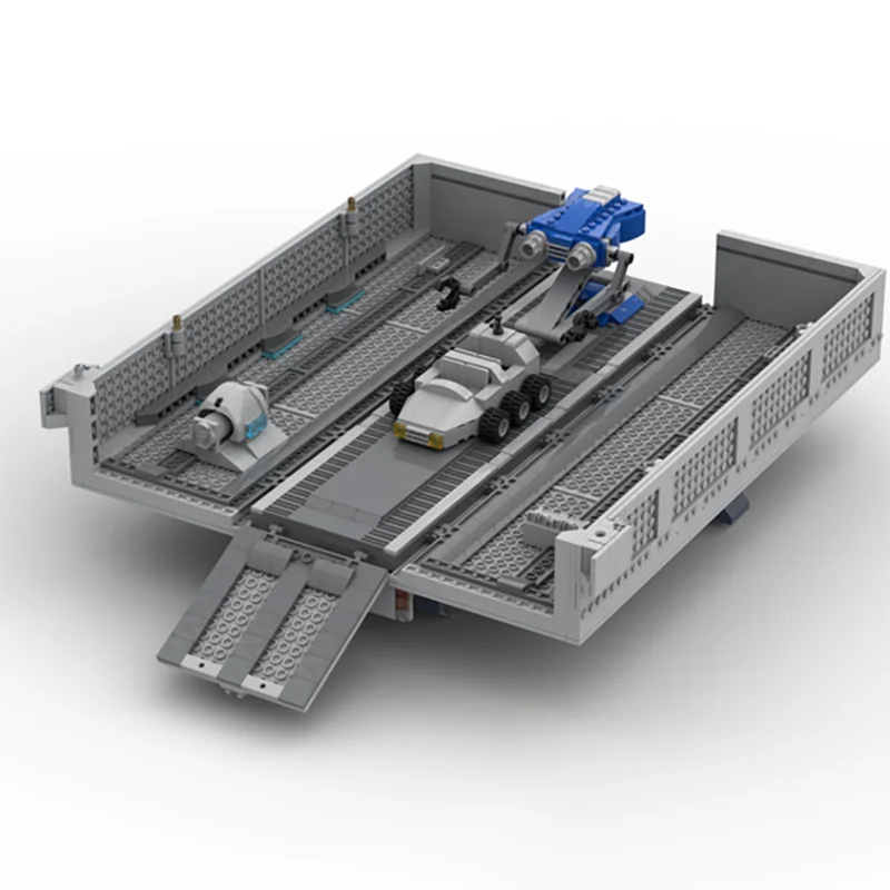 Urban Truck Model Moc Building Bricks Car Truck Rear Bucket Model Technology Modular Blocks Gift Christmas Toy DlY Sets Assembly