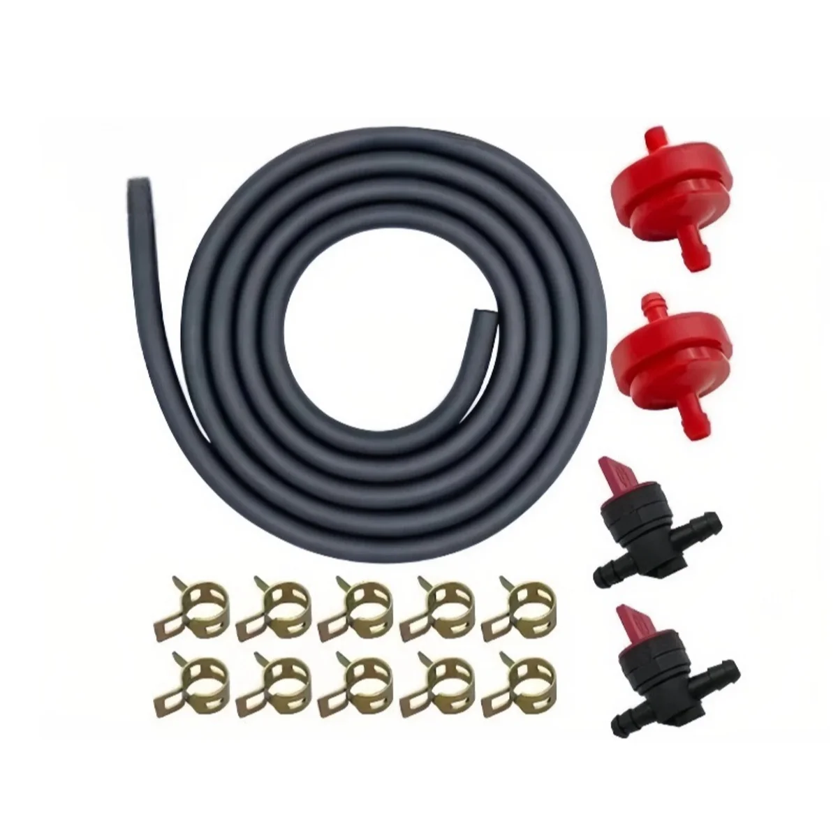 180 Degree Fuel Filter Gas Cup Filter With Fuel Hose For Scooter Dirt Bike Two-Wheel Vehicle