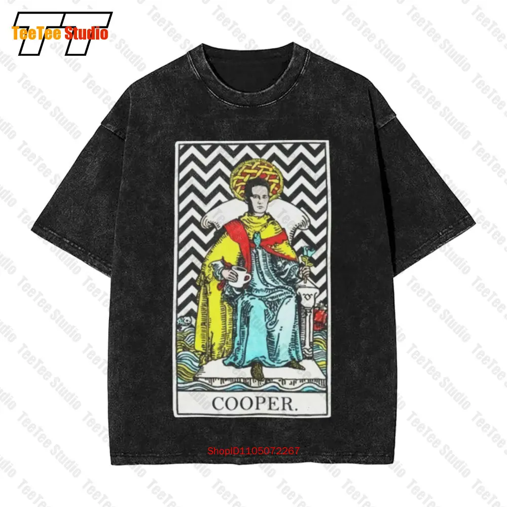 

Cooper Twin Peaks Tarot Vintage Oversized T-Shirt YN8K