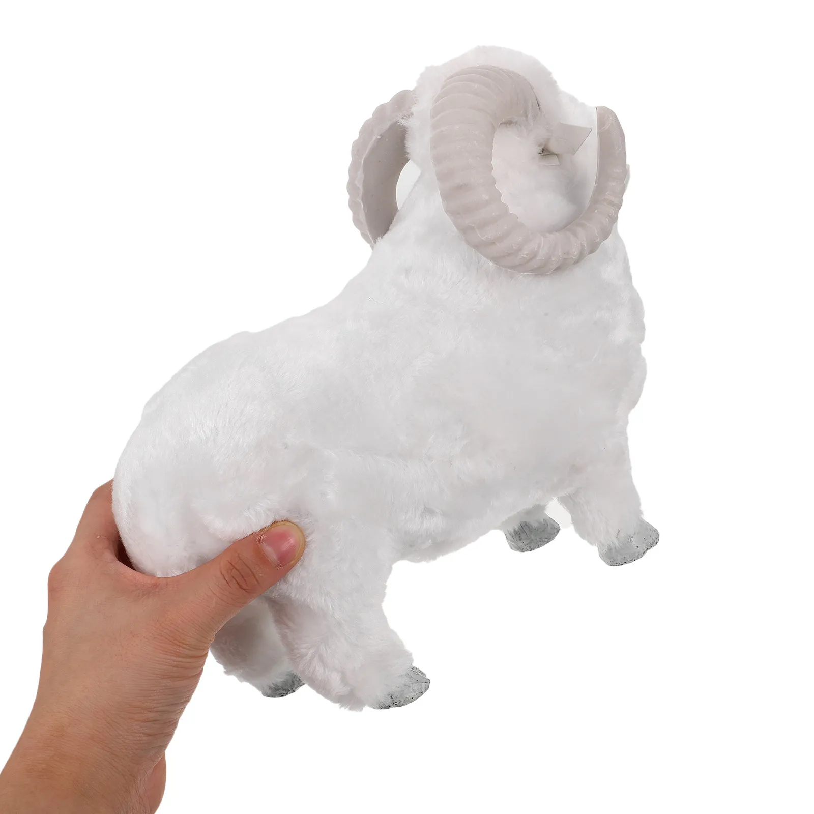 Realistic Sheep Simulation Artificial Lifelike Farm Animal Desktop Ornament Office Garden Decoration Table Centerpiece Sheep - view 5