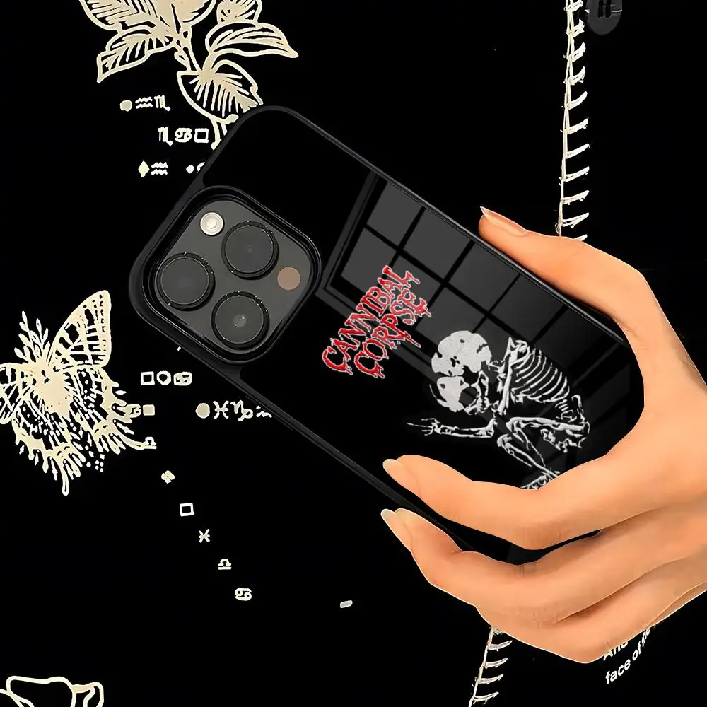 

Чехол для телефона Cannibal Corpse PC + ТПУ для IPhone 17 16 15ProMax 13 16 11 12 14 Pro Xs Max Mini Xr X Plus, чехол