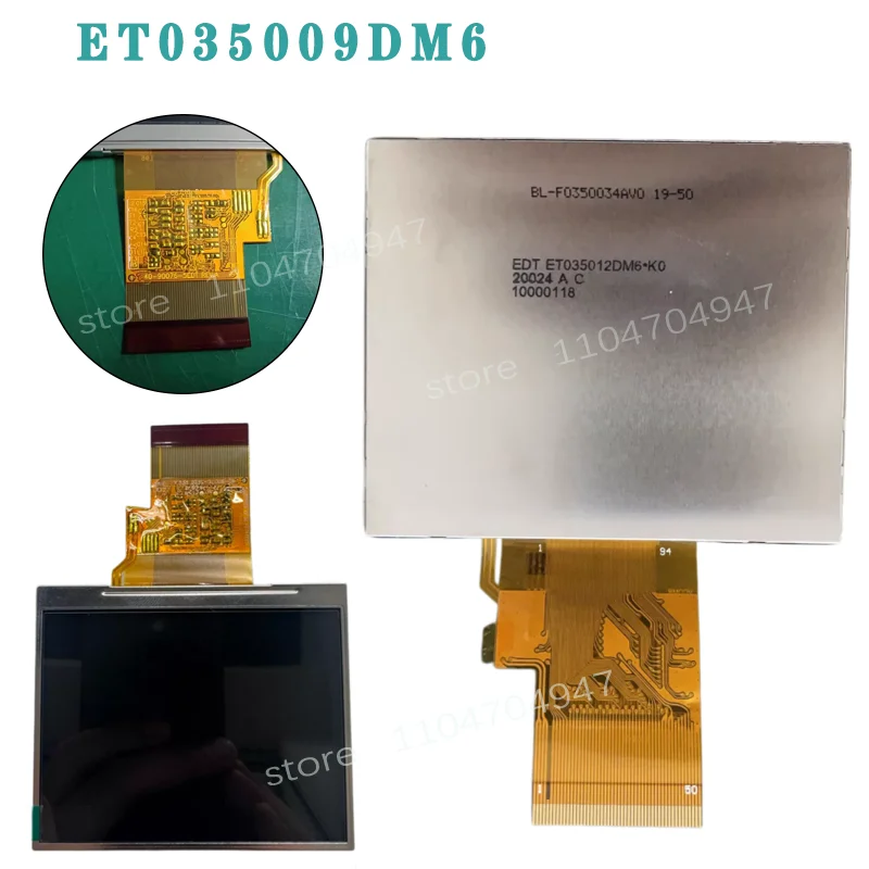 

Новый оригинальный 3,5-дюймовый ЖК-экран ET035009DM6 ET035009DH6 с сенсорным экраном, запасные части