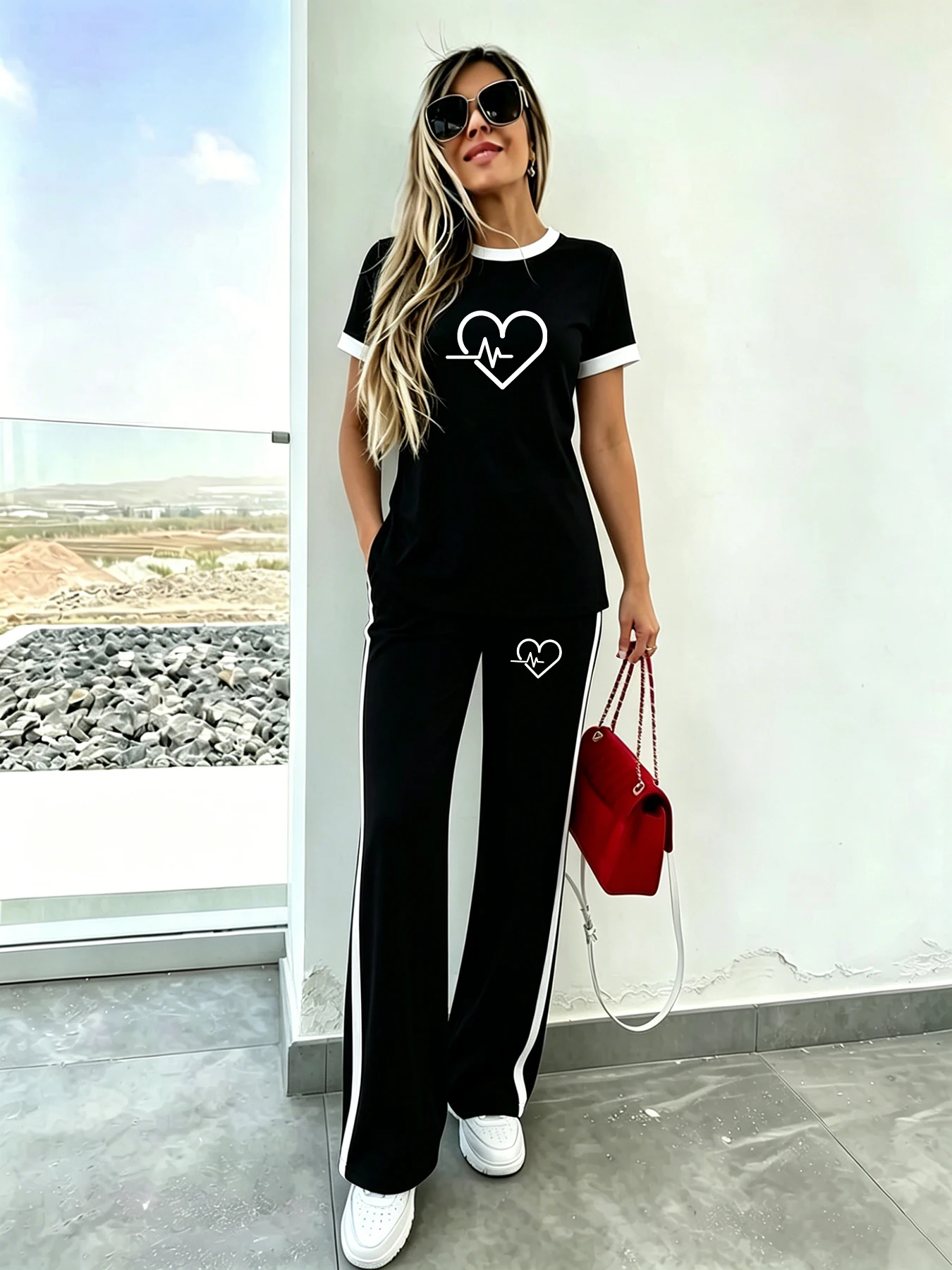 Conjunto Feminino de Top de Ma - Summer Clothing Drawing avaliação e preço