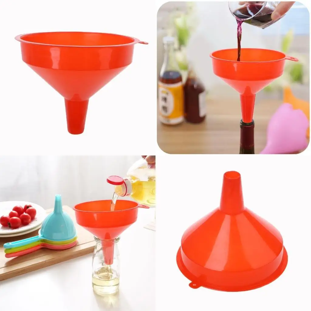 

31BC Motorcycle Car Pour Oil Funnel Plastic Refueling Oil Liquid Spout Filling Tool