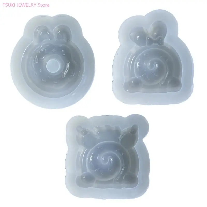 

62KE Dessert Silicone Mold Practical Doughnuts Making Molds Donuts Baking Moulds