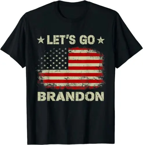 

Let's Go Brandon American Flag Impeach Biden T-Shirt