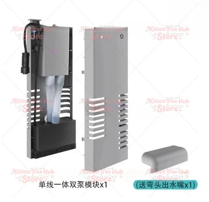 High Power Dual Pump Accessories Applicable to Fish Tank Pump Upgrade Modification Replacement Smart Module