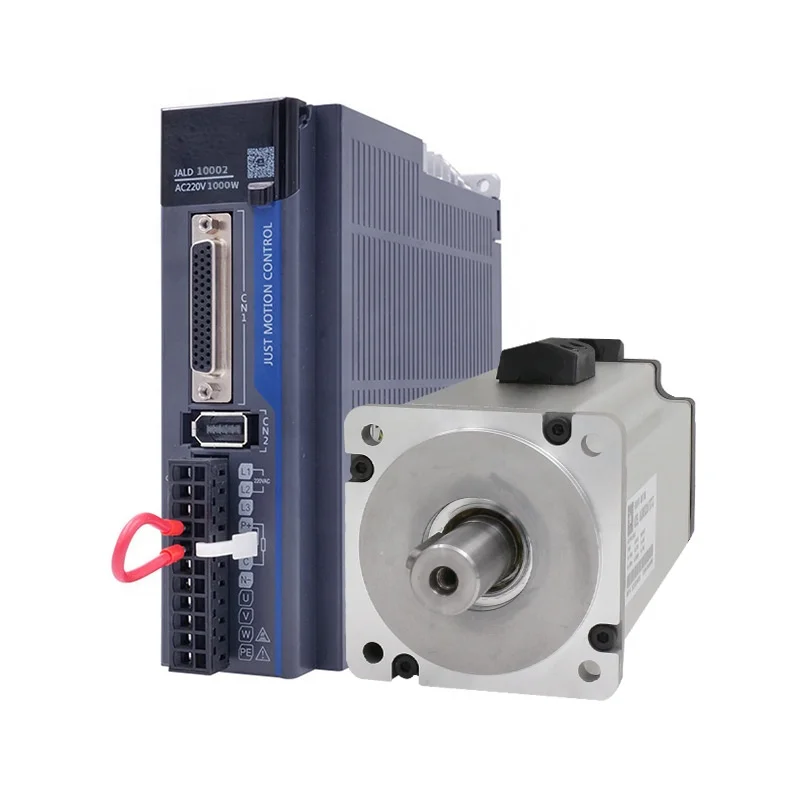 

80JASM510230K-17B-SC+JAND10002-20B Made in PRC 5.7A 220V 1000W AC Servo Motor Driver Set with Brake