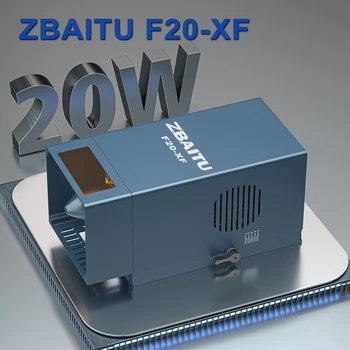 ZBAITU 130W 레이저 조각기 모듈 키트 CNC 3D 프린터 용 20W 출력 전력 다이오드 레이저 헤드 DIY 금속 목재 가죽 아크릴