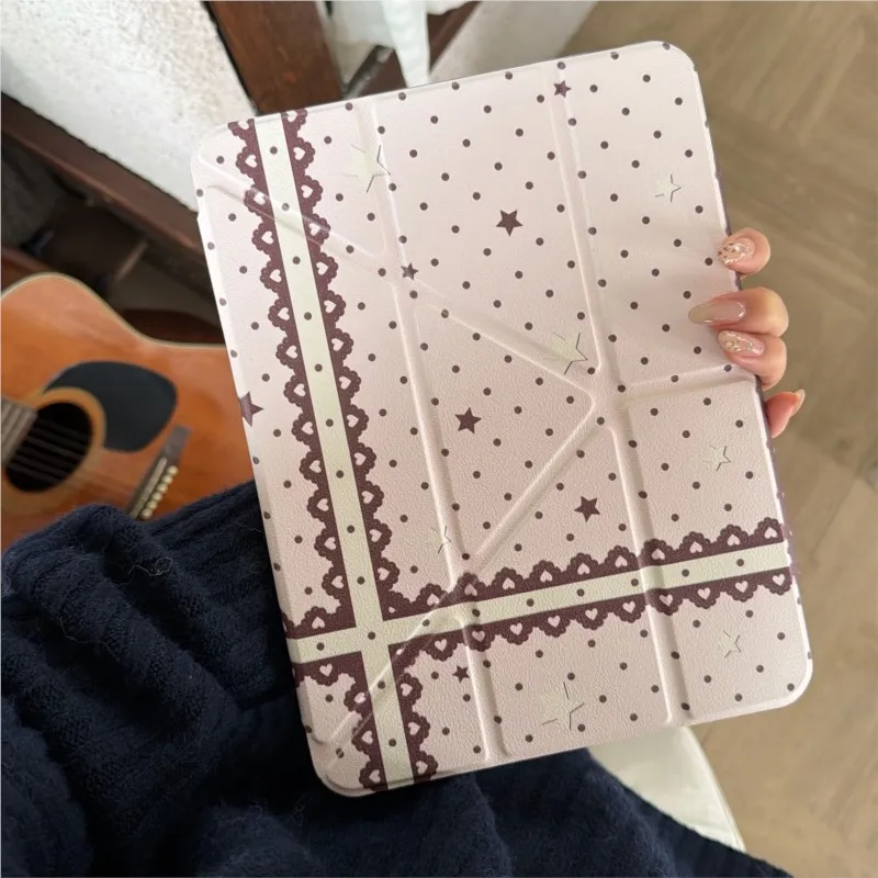 

INS Stars Tablet Case For iPad Pro 11 M2 M3 M4 M5 A16 2025 Air 4 5 6 7 12.9/13/9.7/10.2/10.5/9.7in 5th 6th 7/8/9 10th 11th Cover