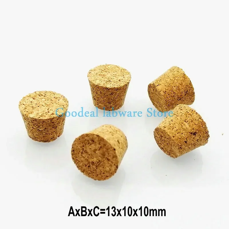 50pcs Top DIA 13mm to 39mm Synthetic Cork Lab Test Tube Cork cap Glass jar lid Wine bottle stopper Flask sealing plug