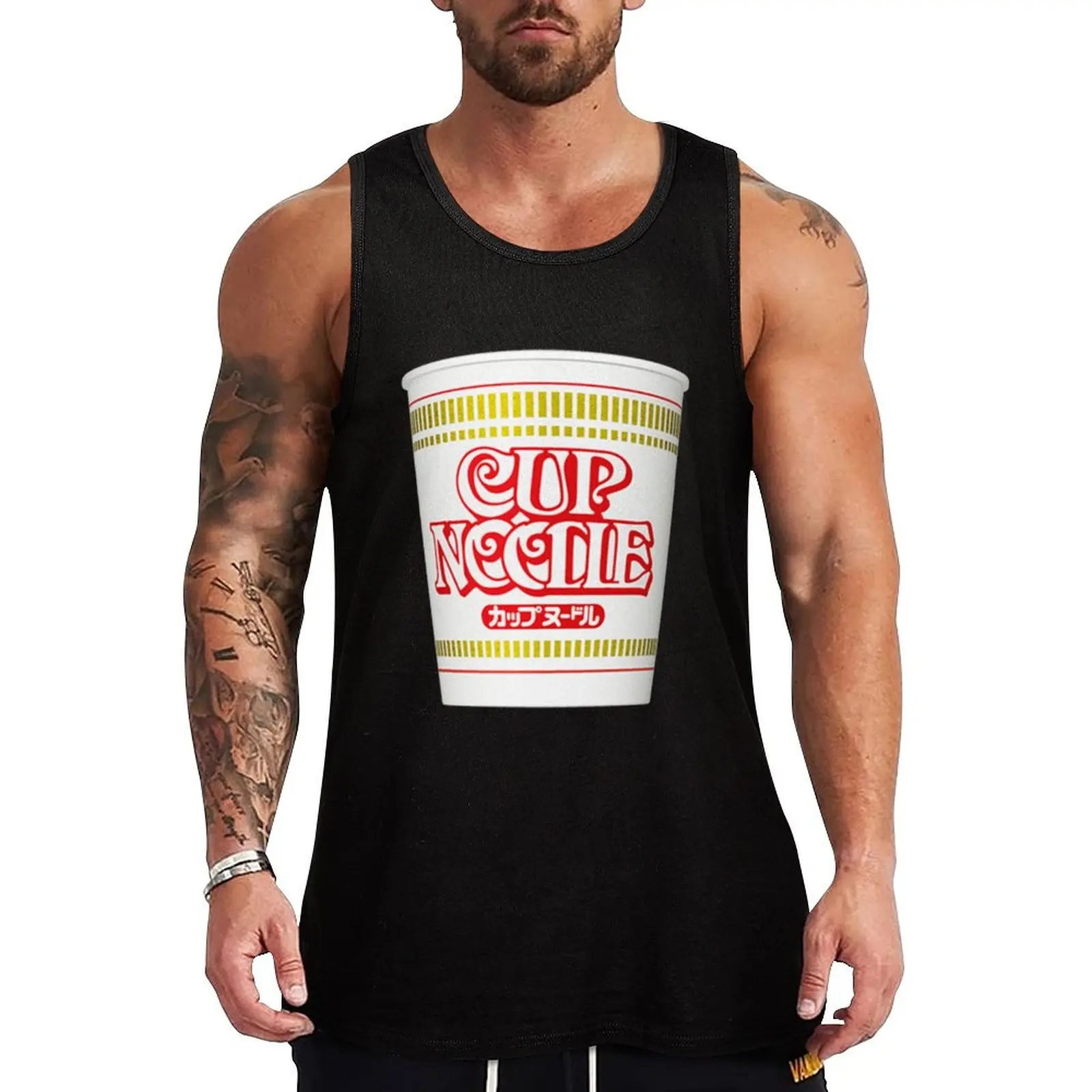 Cup Noodle Tank Top gym accessories man mens designer clothes anime gym