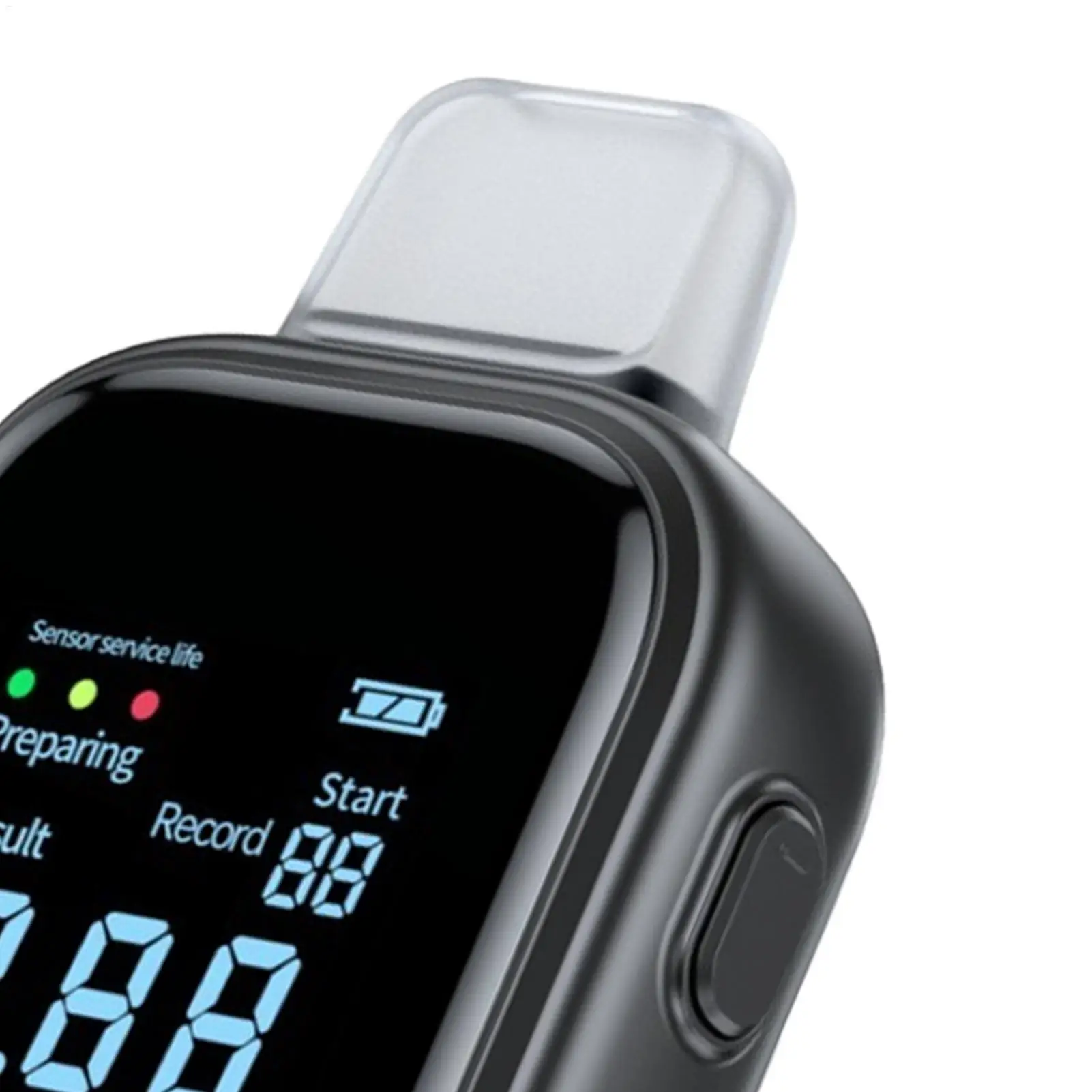 جهاز اختبار الكحوليات جهاز اختبار الكحول الرقمي لجهاز اختبار التنفس الكحولي لقيادة المنزل والسيارة في الهواء الطلق الشخصية #5