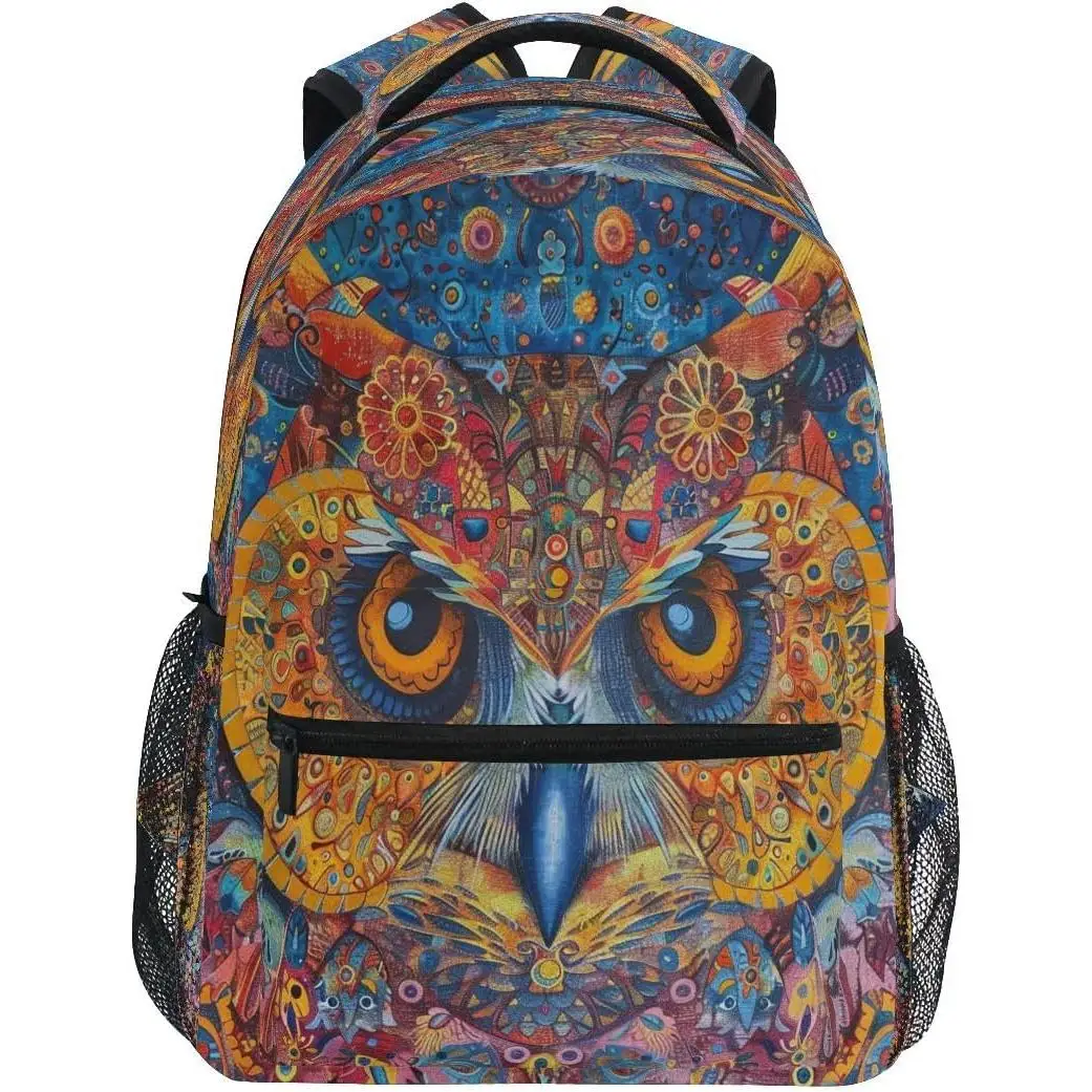 

Этнический рюкзак с принтом Roma Owl для девочек, школьные сумки, сумки для книг для подростков, детский дорожный рюкзак для ноутбука, сумка, рюкзаки для ноутбука