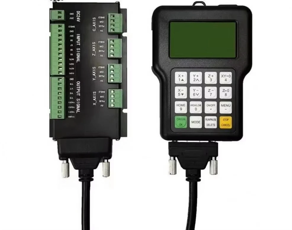 3/4 Axis USB Remote CNC DSP Controller Suitable For Richauto A11E A18E, Support Multi-Head Replacement & G Code