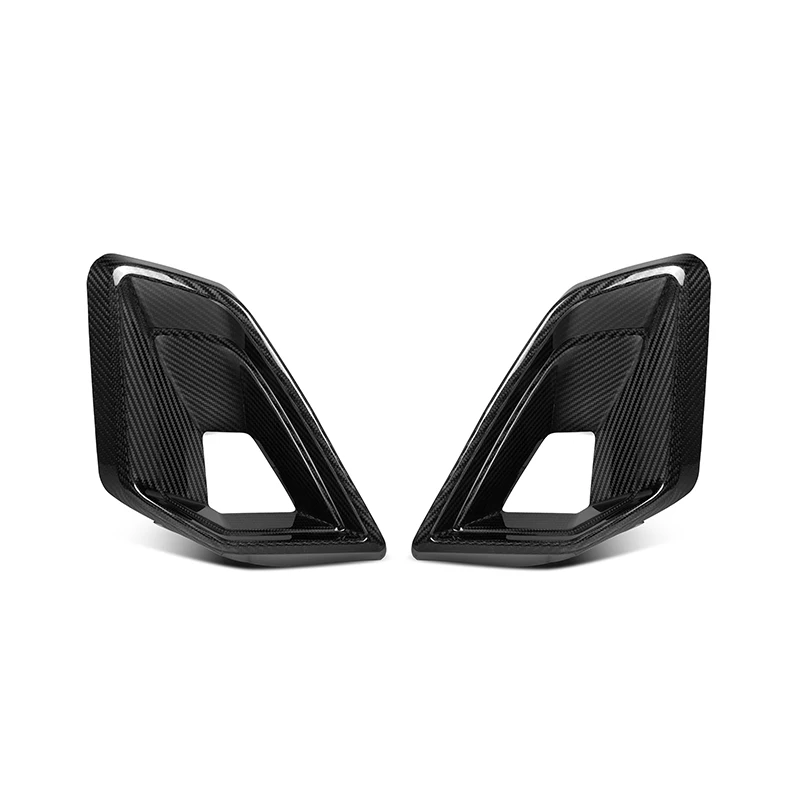 

STLF100% Pure Carbon Fiber MP Style Front Air Inlet Replacement for BMWs X5 G05 LCI 2023+ Front Fender Vent Cover