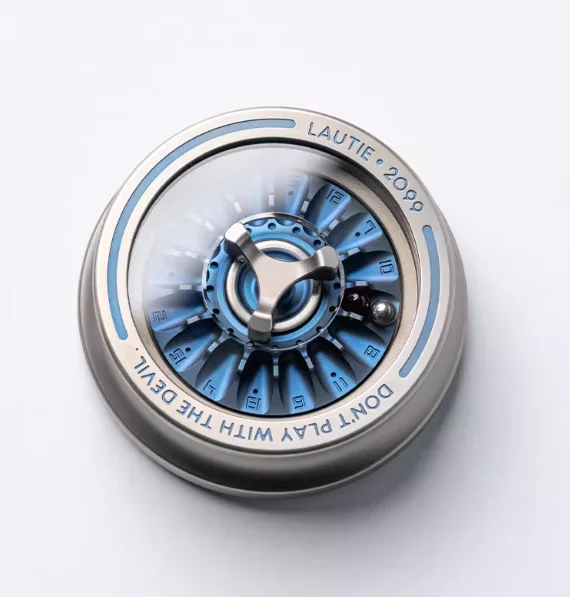 

1 шт. LAUTIEProud — карнавальное колесо-спиннер в стиле старинного кузнечного колеса, антистресс-гаджет для взрослых, высокотехнологичная EDC-игрушка