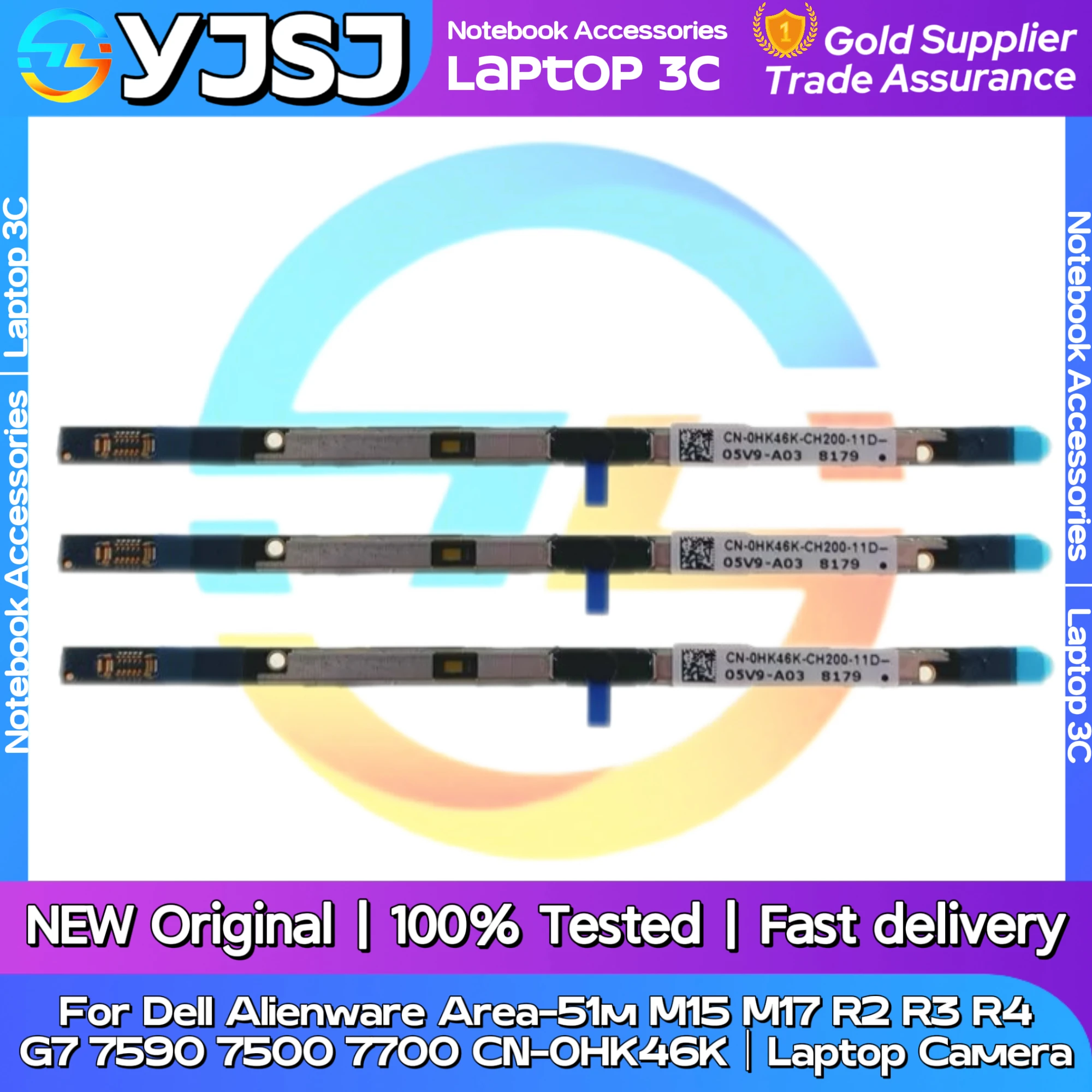 Neue Original Laptop Notebook Kamera Für Dell Alienware Area-51m M15 M17 R2 R3 R4 G7 7590 7500 7700 CN-0HK46K Video Kopf Modul