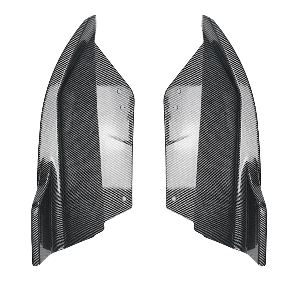 Car Rear Bumper Lip Diffuser Splitter Winglet Apron Spoiler for BMW X1 IX1 U11 M Sport 2023+ Carbon