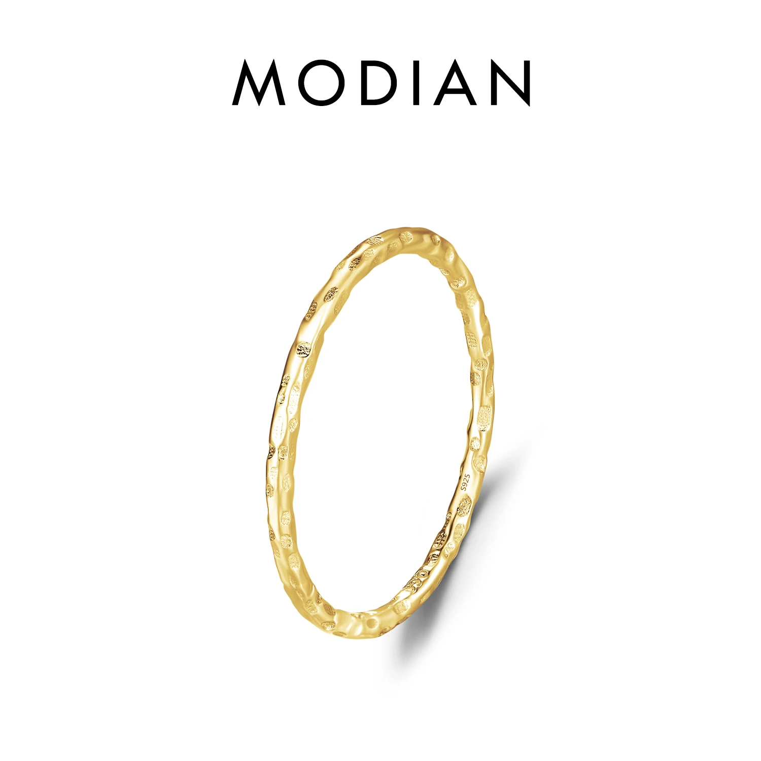MODIAN Wave Ring Sterling Silver 6