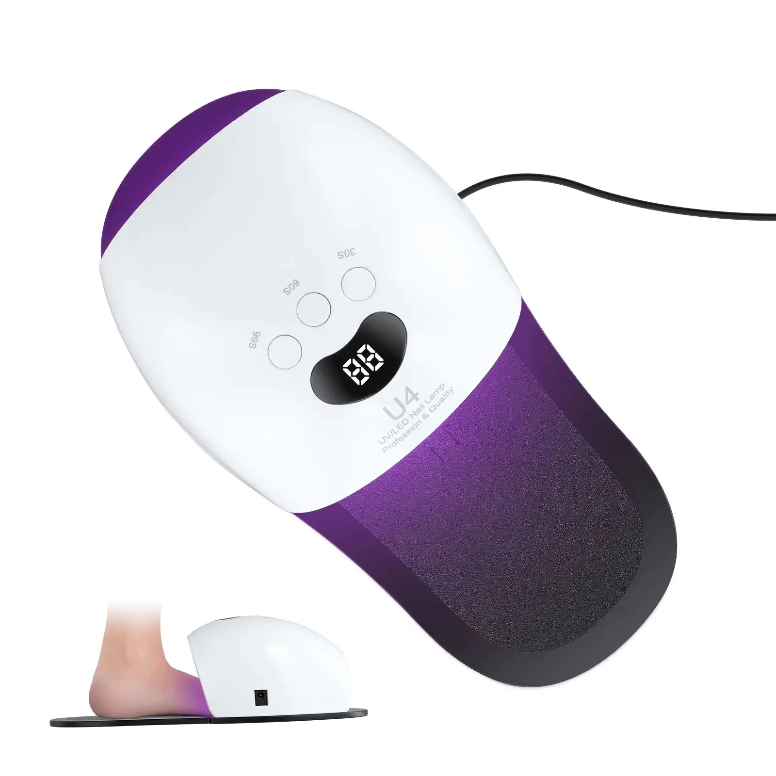 

Nail and Foot Drying Lamp, Quick-Drying, Fast-Drying, Special Led Curing Tool for Nail Salons, High-Power Tool