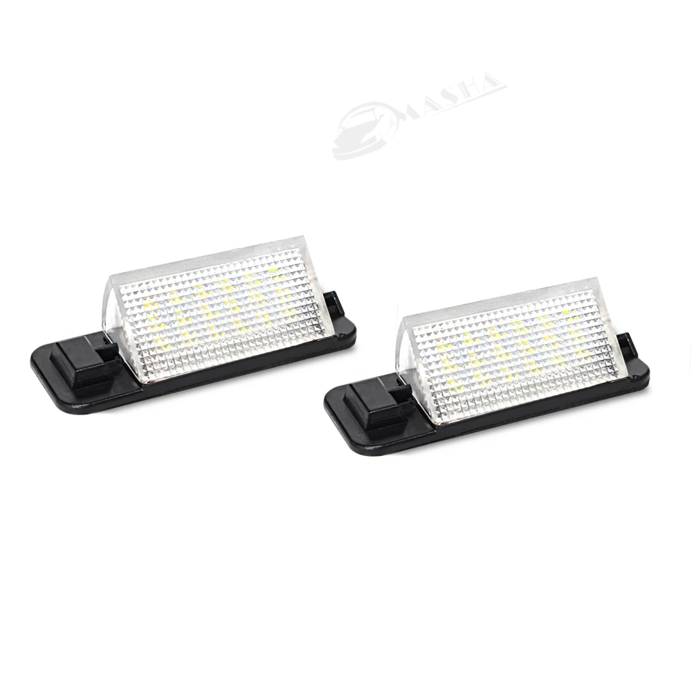 Canbus White LED License Number Plate Light No Error For BMW 3 Series E36 M3 1992 1993 1994 1995 1996 1997 1998
