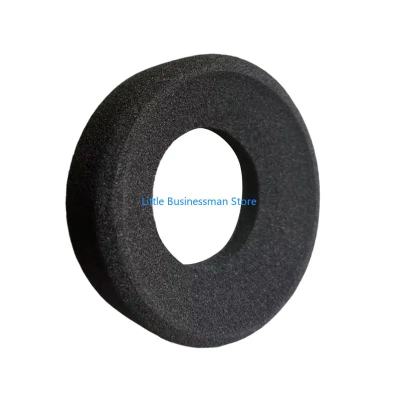78 mm Kopfhörer-Reparatur-Ohrpolster, schwarze weiche Polsterabdeckung, Einzelstück für SR60 SR80 Kopfhörer – Detail 2