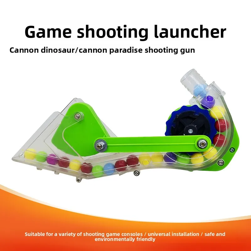 Arcade Shooting Game Launcher for Kids Zombie Shooter Machine Ball Shooting Accessories Universal Transmitter