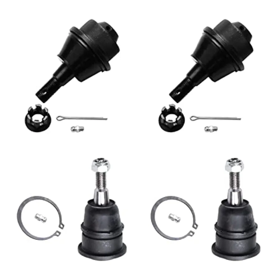 シボレー シルバラード シエラ ユーコン XL 2500 3500 HD ハマー H2用 フロントサスペンションキット 12個入り アッパーボールジョイント、ロアボールジョイント、インナータイロッド、アウタータイロッド