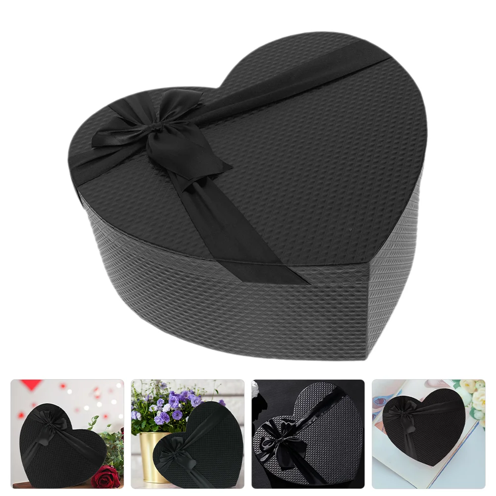 

Gift Box Mother Heart Small Ribbon 2700X2100X1050CM Paper Boxes Christmas for Gifts