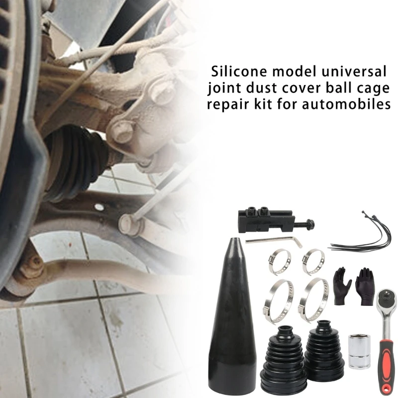 High Quality Silicone Joint Guard Repair Collection With Extras For 19 24mm Drivetrain Uses 6