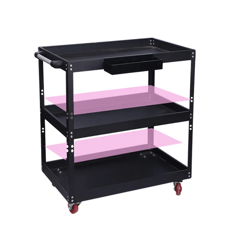

Heavy Duty Rolling Tool Cart Trolley Mobile Garage Workbench Mechanic Cabinet 3 Drawers Lockable Steel Wheels Red Blue White