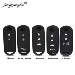 jingyuqin Silicone Car Key Cover Remote For MAZDA 2 3 5 6 CX-3 CX-5 CX-7 CX-9 Speed Miata MX5 Fob Case Protector 2 3 4 Button