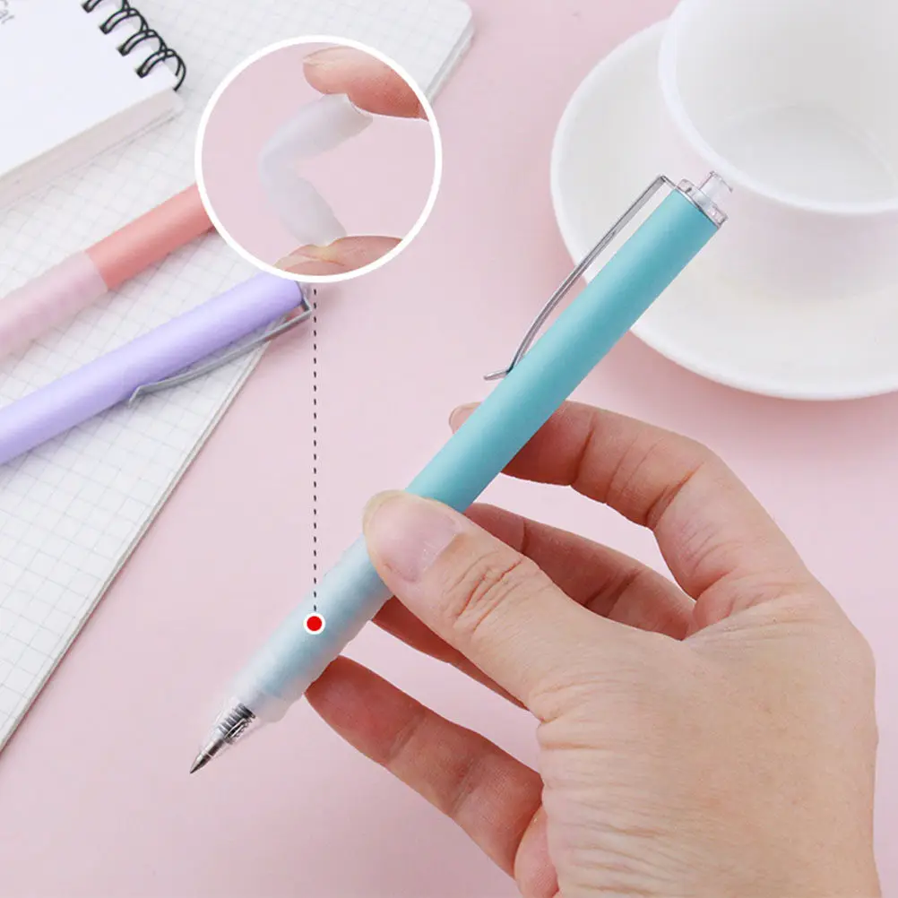 

6Pcs Retractable Ballpoint Pens Creative Chic Design Portable Writing Tool for Daily Use School Office Journaling Multi-Function